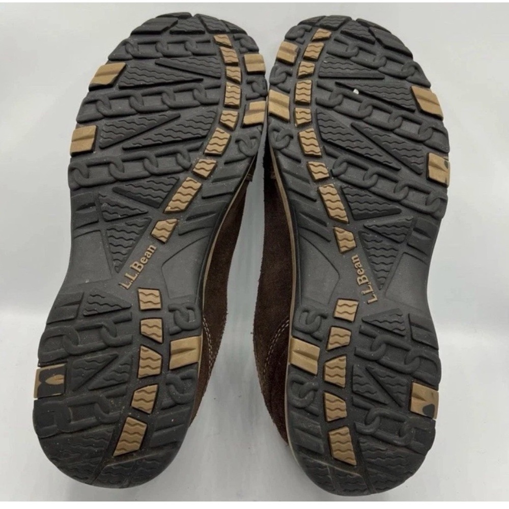 L.L. Bean Mens Tek 2.5 Casual Hiking Shoes Brown Leather Waterproof 11 medium - Picture 4 of 4